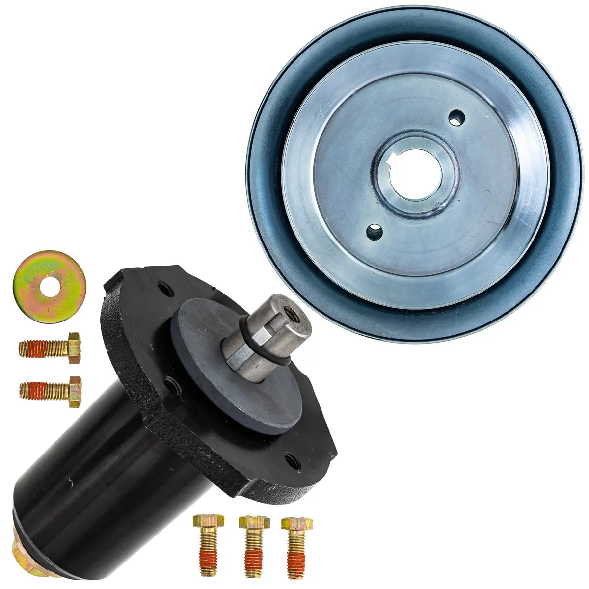Spindle & Pulley Set For Gravely 810-Ksp4248n 1