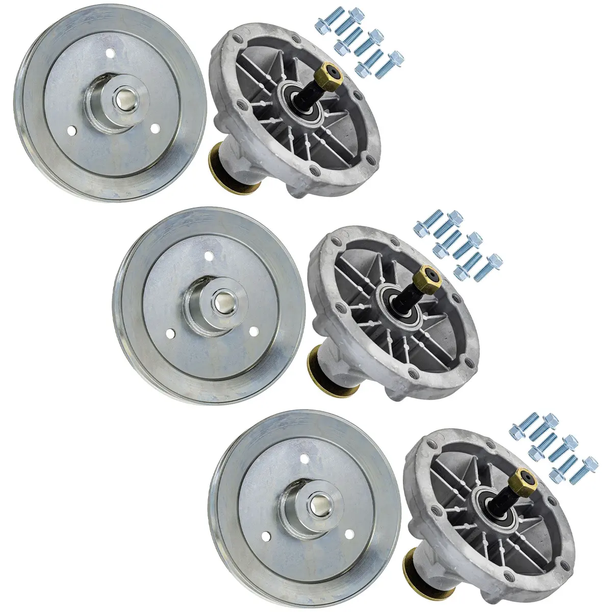 Spindle & Pulley Kit For Exmark 810-Ksp4289n | 1-Pack 1
