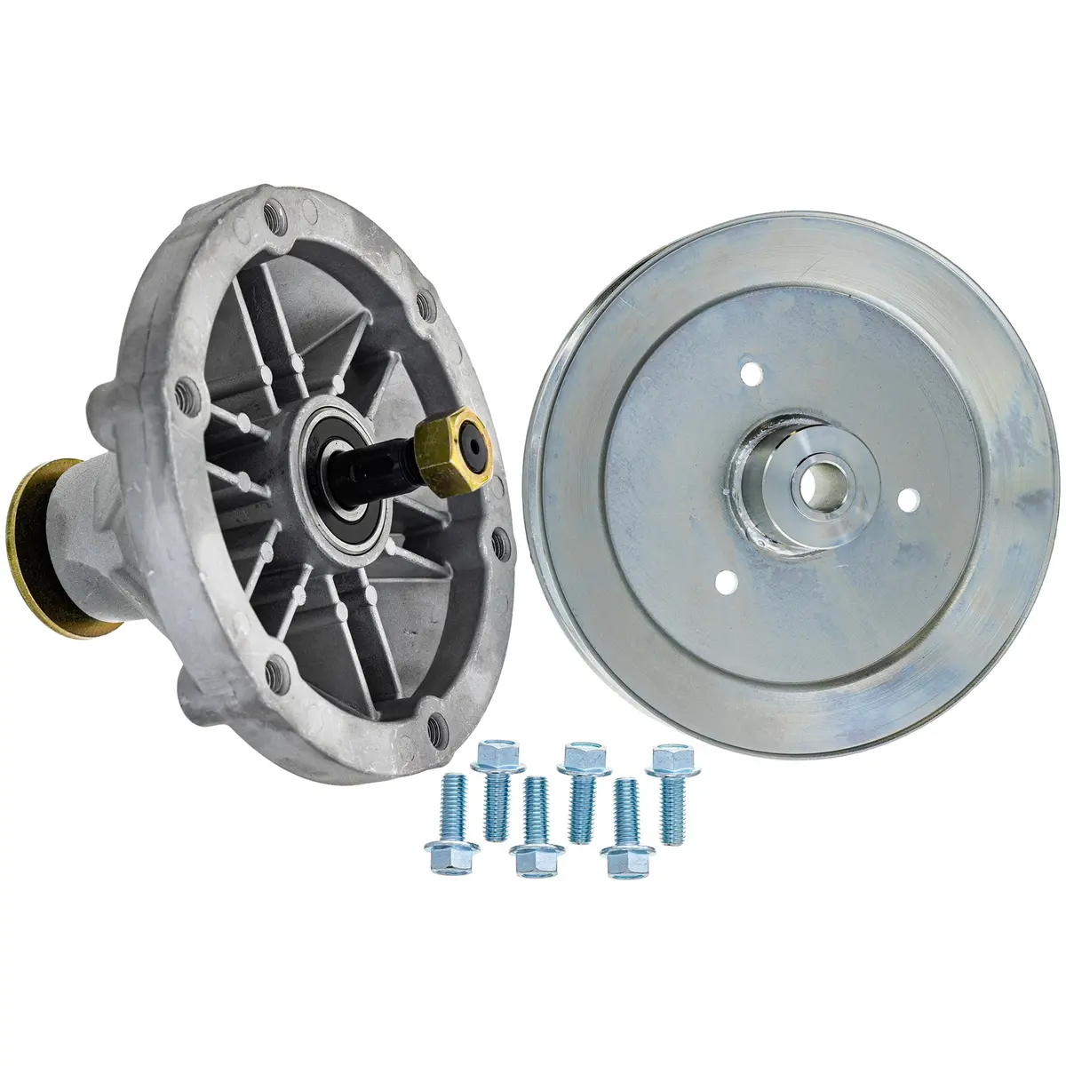 Spindle & Pulley Set For Exmark 810-Ksp4280n 1