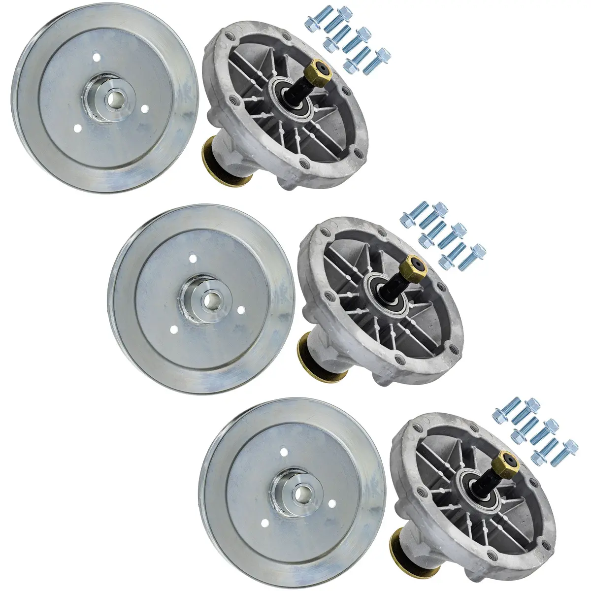 Spindle & Pulley Kit For Exmark 810-Ksp4280n | 1-Pack 1