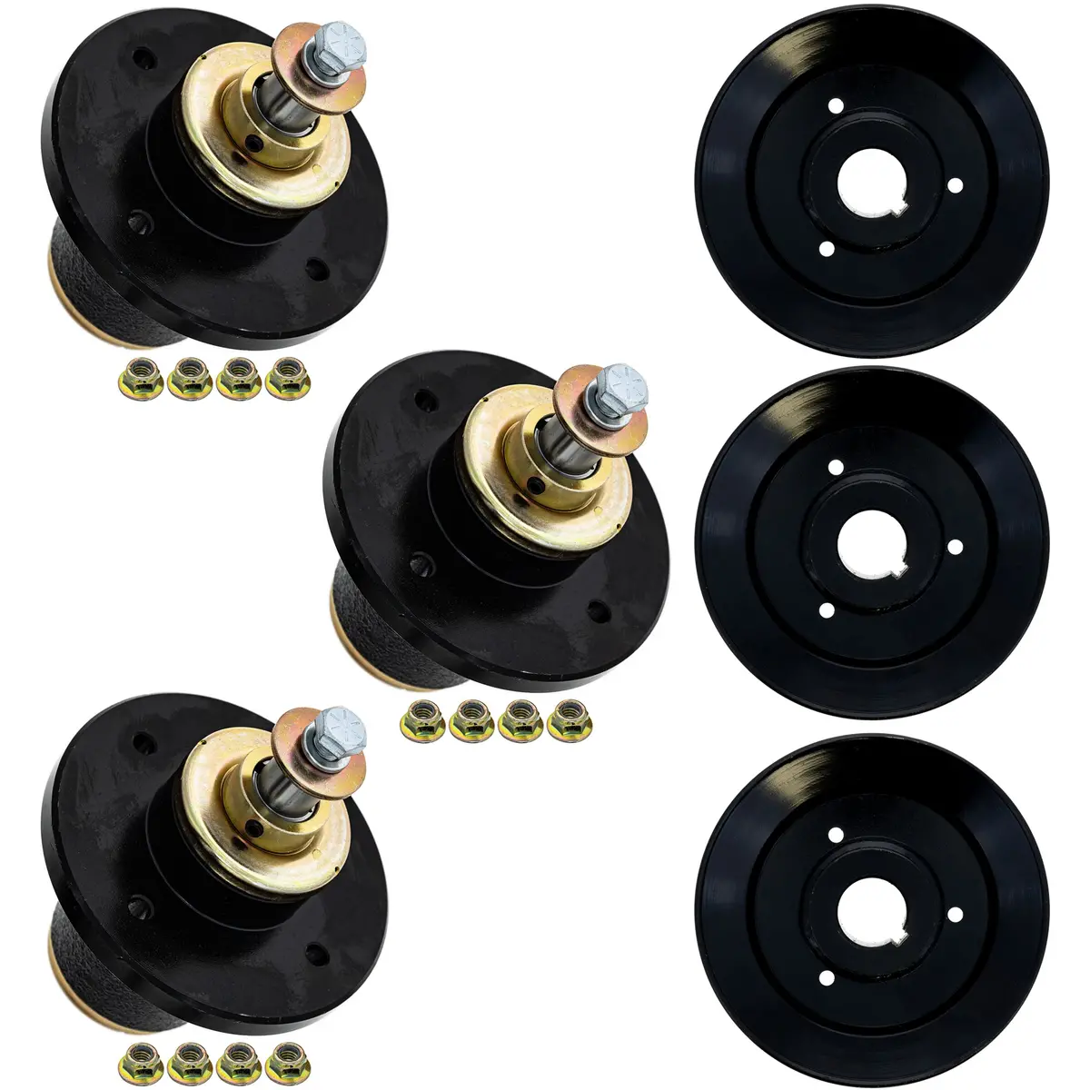 Deck Spindle Kit For Bad Boy Rebel 037-4000-00 033-6006-00 54-Inch 1