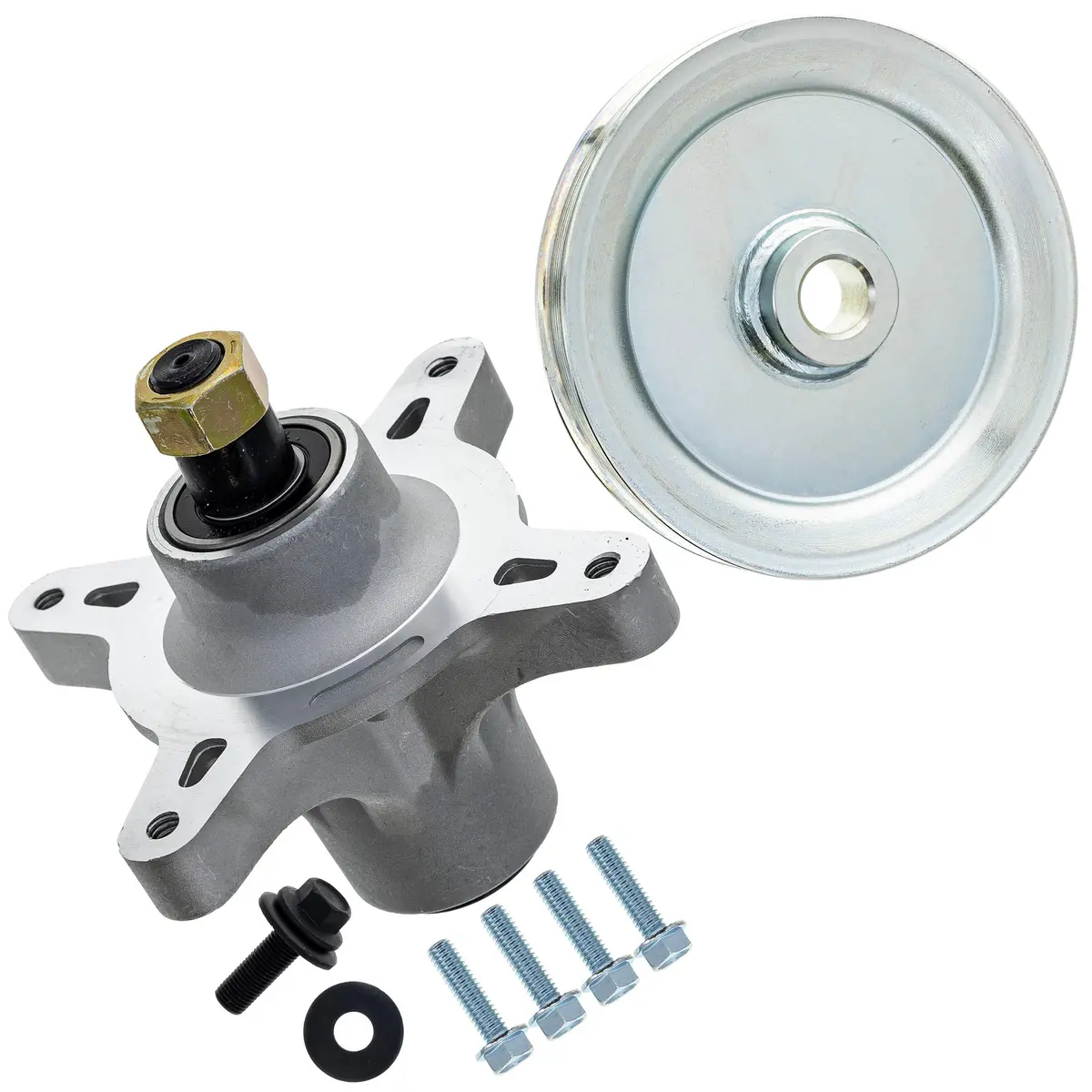 Spindle & Pulley Set For Toro Exmark 810-Ksp4202n 1