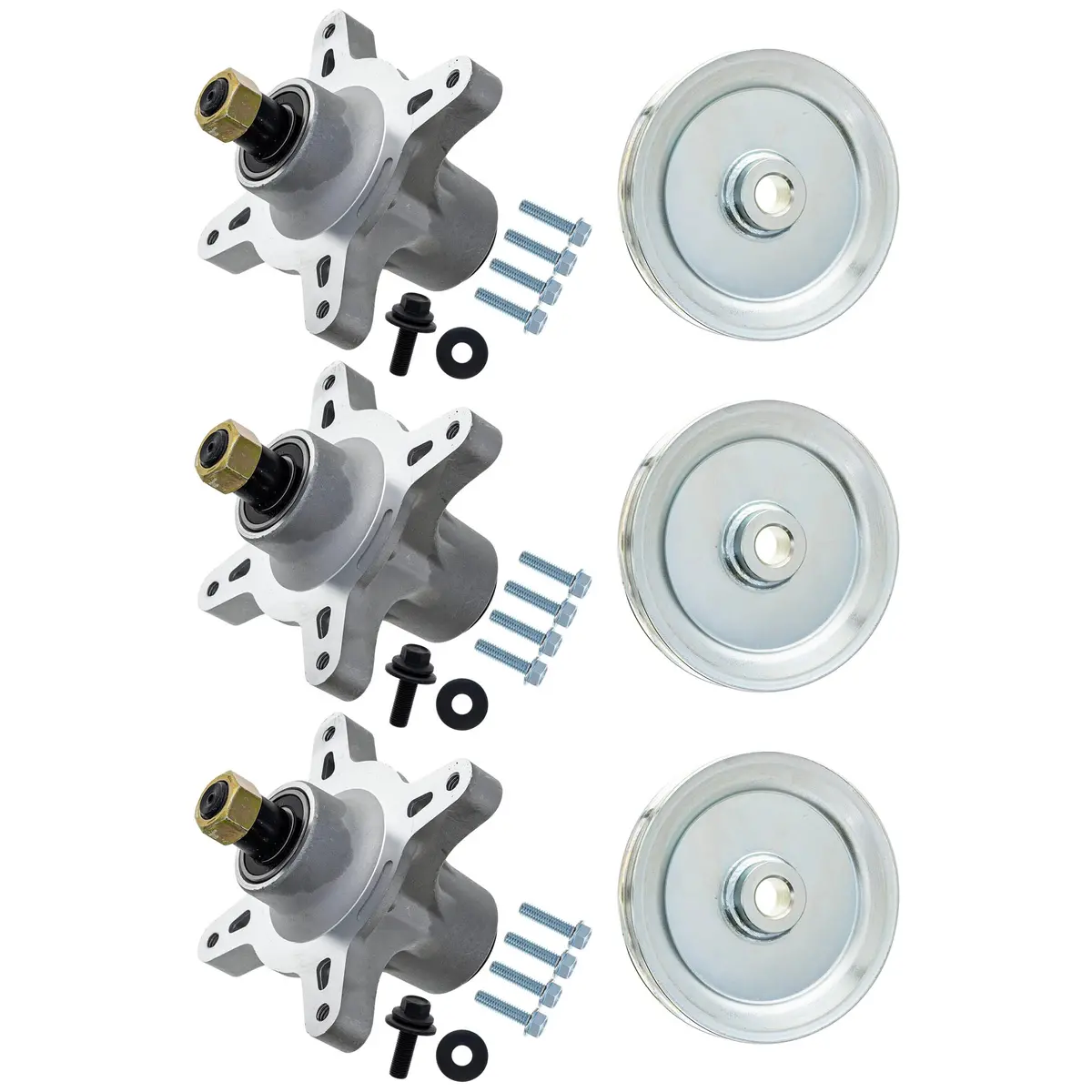 Spindle & Pulley Kit For Toro Exmark 810-Ksp4202n | 1-Pack 1