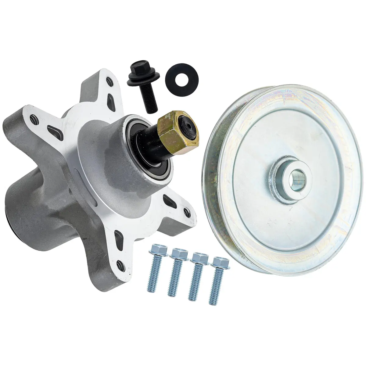 Spindle & Pulley Set For Toro 810-Ksp4204n 1