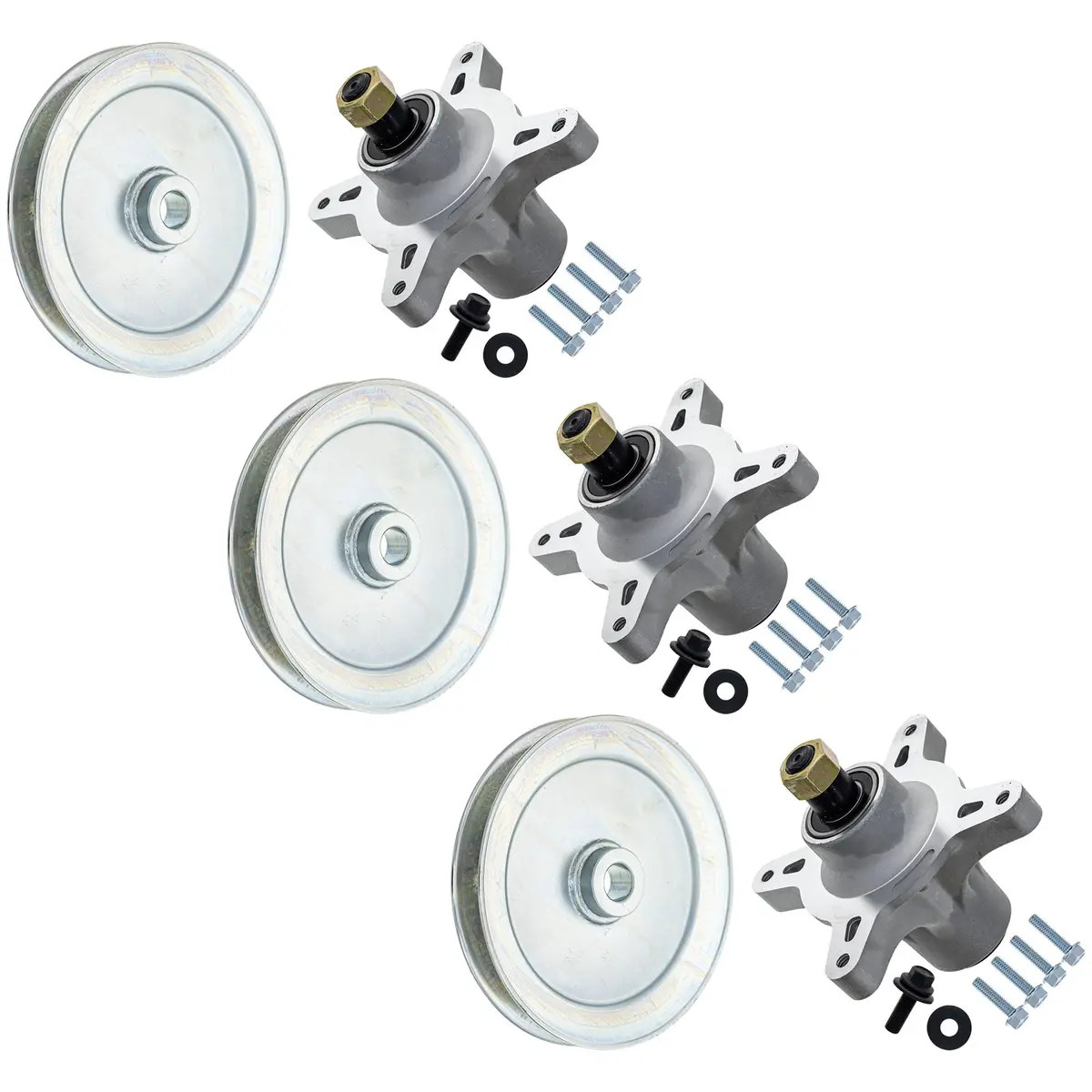 Spindle & Pulley Kit For Toro 810-Ksp4204n | 1-Pack 1