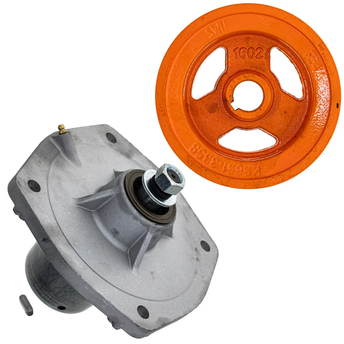 Deck Spindle For Kubota Rck60rp-1500Z 60-Inch K5647-34510 K5651-33580 1