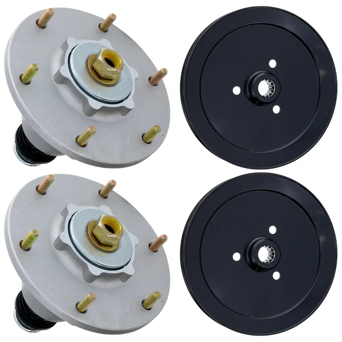 Spindle & Pulley Kit For Exmark 810-Ksp4328n | 1-Pack 1