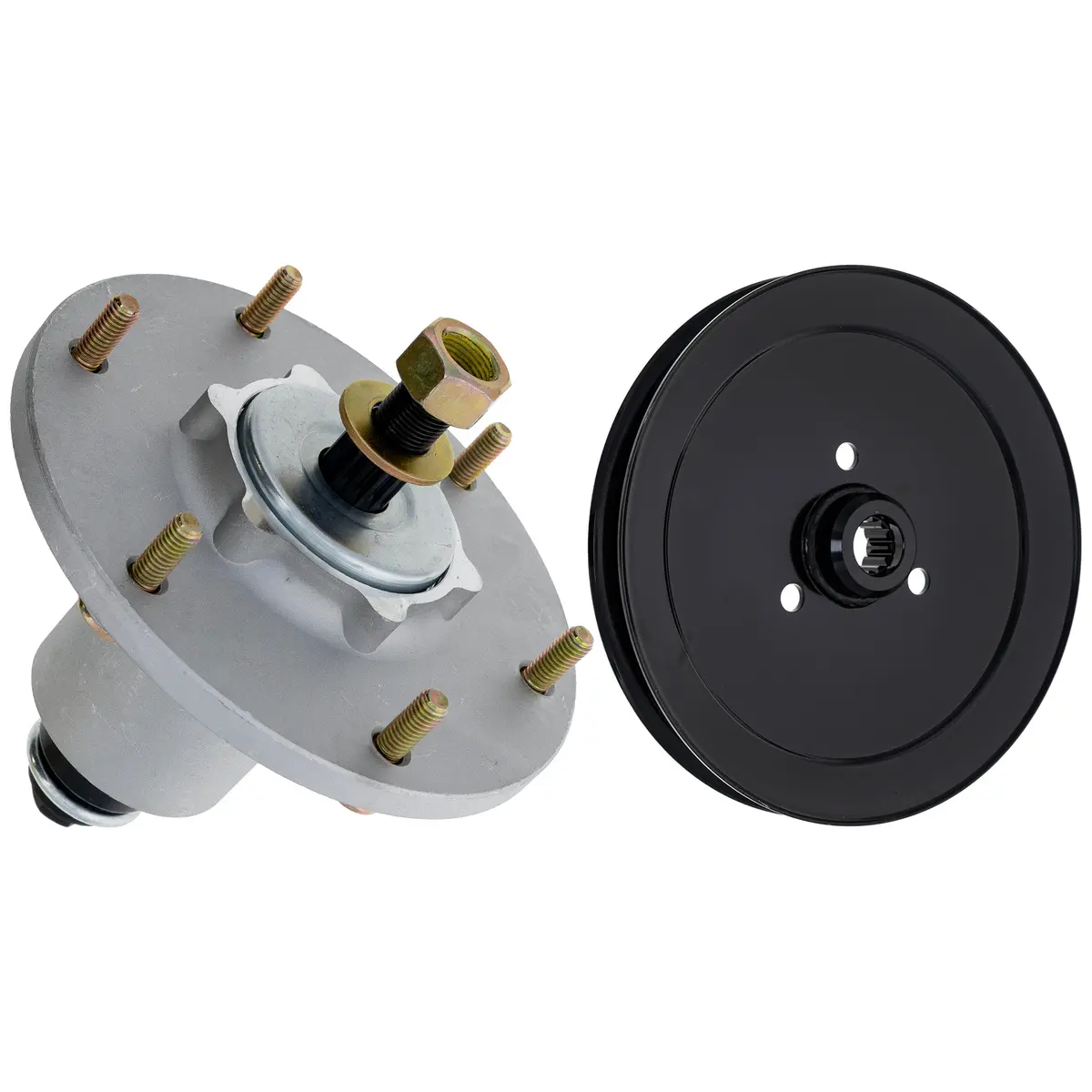 Spindle & Pulley Set For Exmark 810-Ksp4329n 1