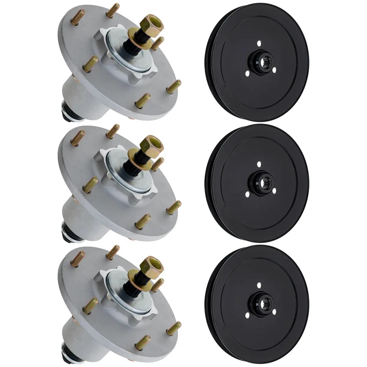 Spindle & Pulley Kit For Exmark 810-Ksp4329n | 1-Pack 1
