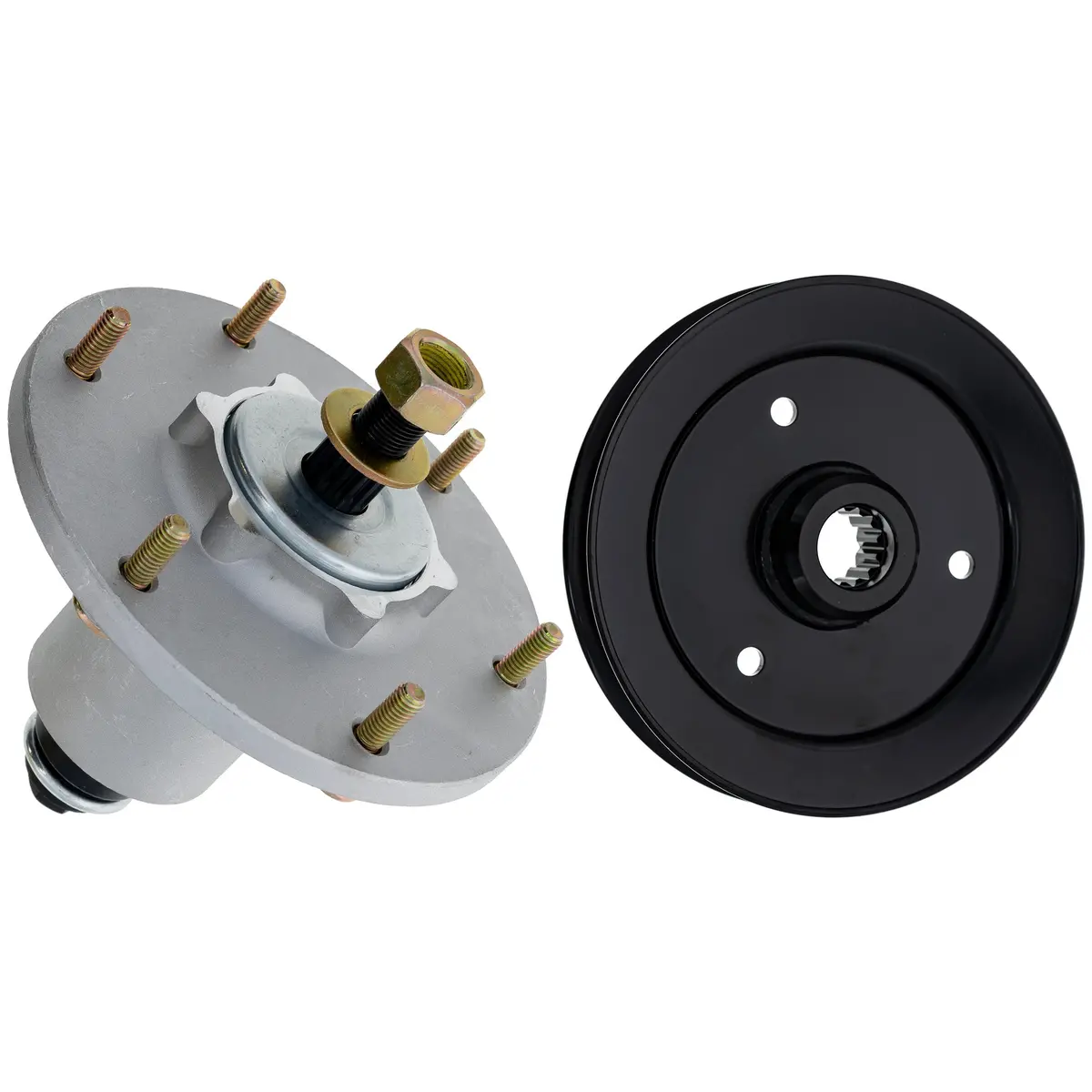Spindle & Pulley Set For Exmark 810-Ksp4320n 1
