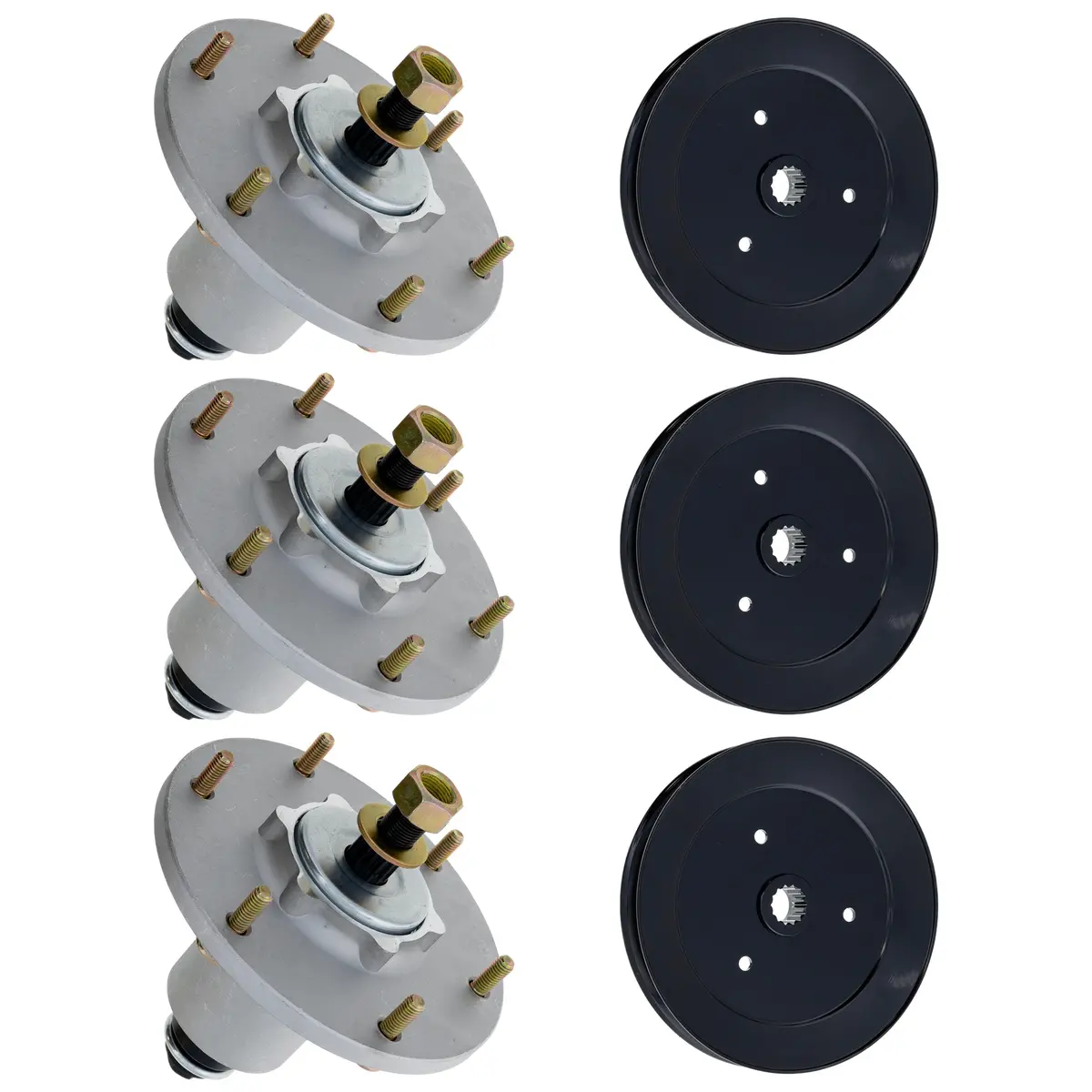 Spindle & Pulley Kit For Exmark Toro 810-Ksp4321n | 1-Pack 1