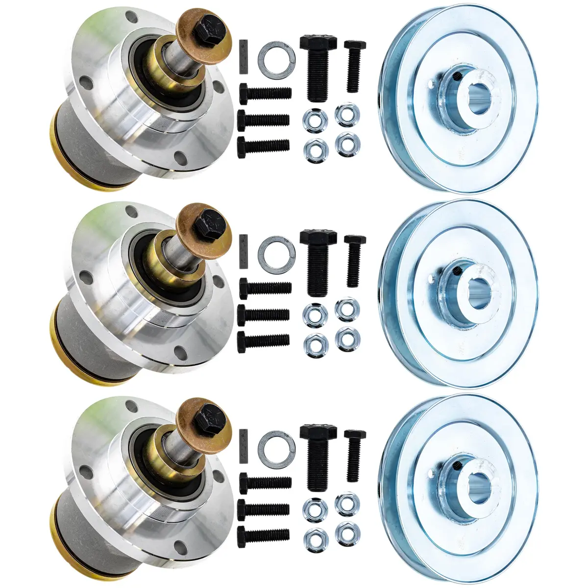 Spindle & Pulley Kit For 810-Ksp4330n | 3-Pack 1