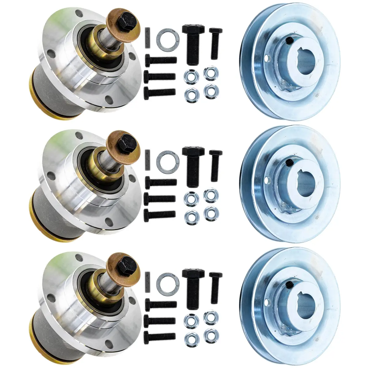 Spindle & Pulley Kit For 810-Ksp4331n | 3-Pack 1