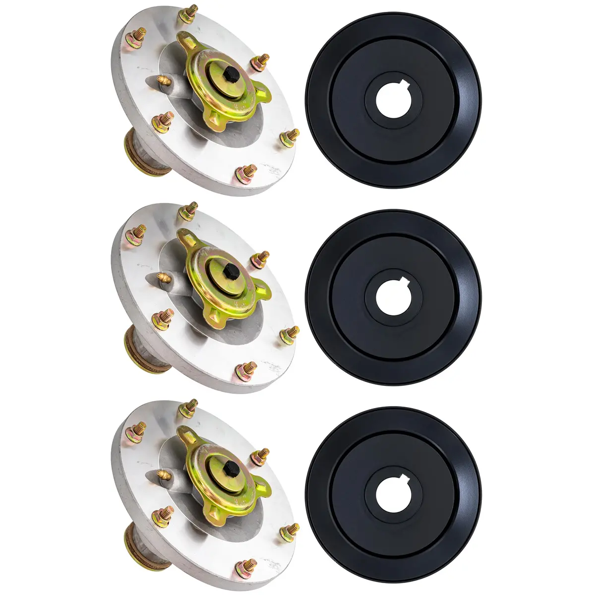Spindle Kit For Grasshopper 124/52 M252 52-Inch Deck 623760 415902 3 Pack 1