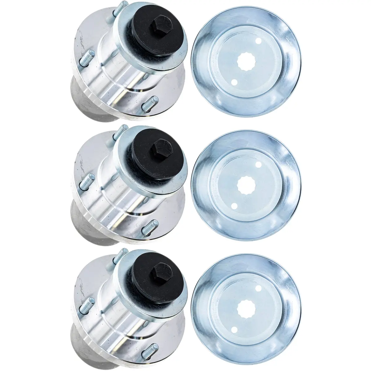 Spindle Kit For Hustler Fastrak Sd Raptor Sdx Xdx 54-Inch 607208P 3 Pack 1