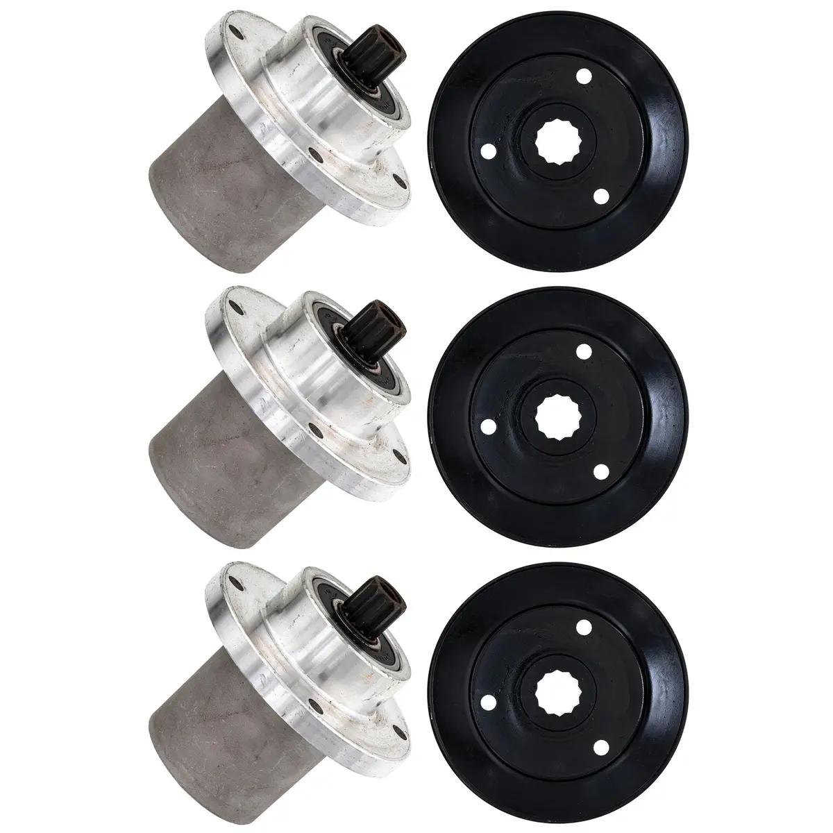 Spindle Kit For Hustler Fastrak Sd Trimstar 52 54-Inch 783506 786889 3 Pack 1