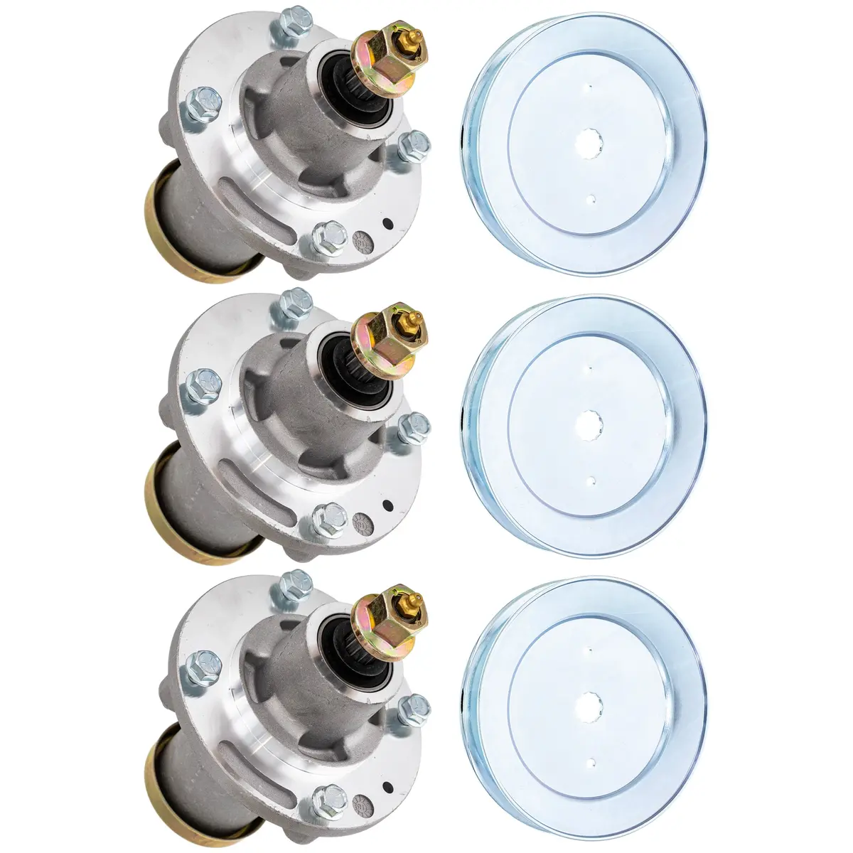 Spindle Kit For Husqvarna Mz54 Z454 54-Inch Deck 539112170 532175708 3 Pack 1