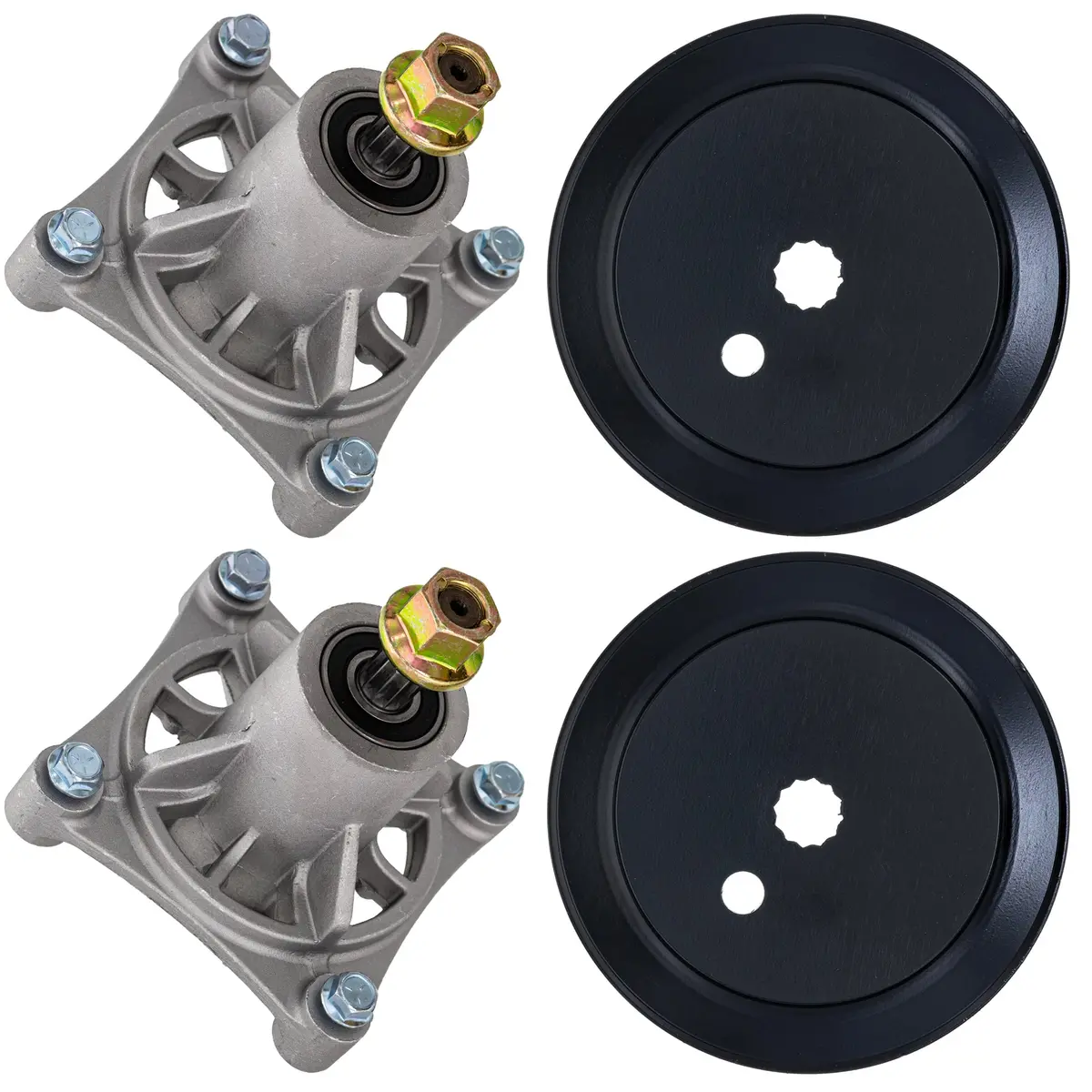 Spindle Kit For Hustler Raptor Ex Dash 42-Inch Deck 604214 603987 2 Pack 1