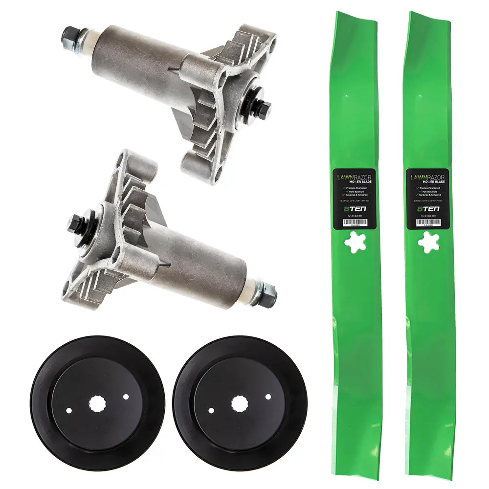Heavy Duty Spindle Blade Pulley Kit For Poulan Pro Ayp Poulan Mk1001744 1