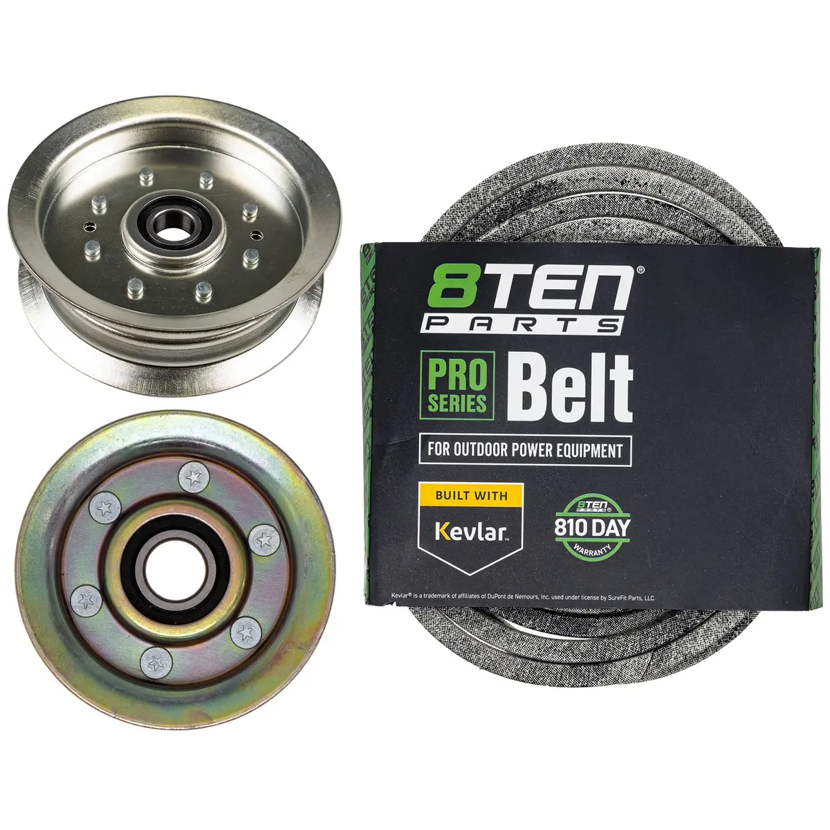 Mower Deck Idler & Belt Kit For John Deere Sabre Scotts Mk1001799 1