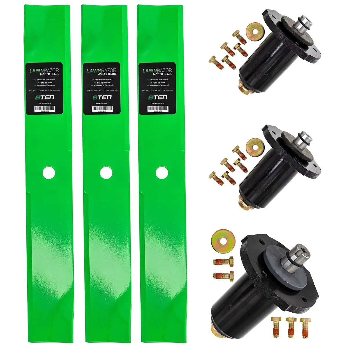 Spindle Center Spindle Blade Kit For Gravely Ariens Mk1002092 1