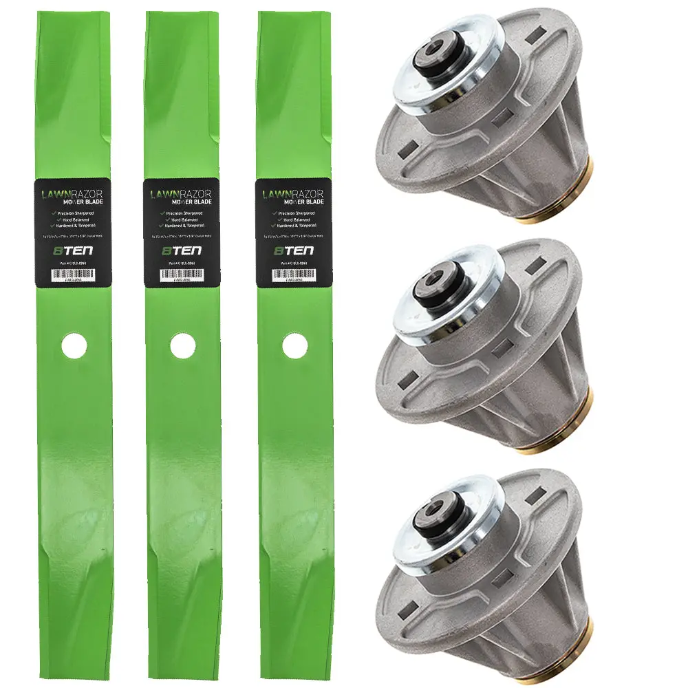 Deck Spindle & Mower Blade Kit For Ariens Gravely Everride Mk1002182 1