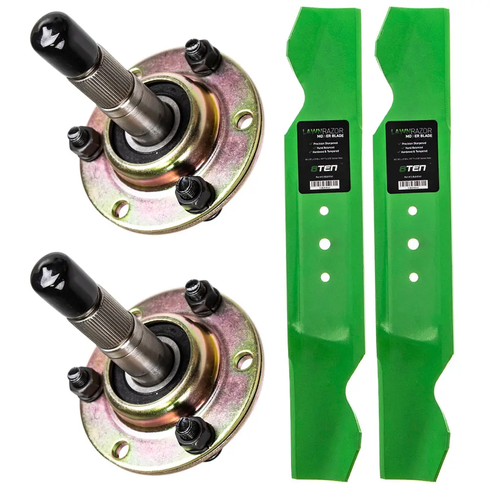 Deck Spindle & Mower Blade Kit For Mtd Montgomery Ward Mastercut Mk1002262 1