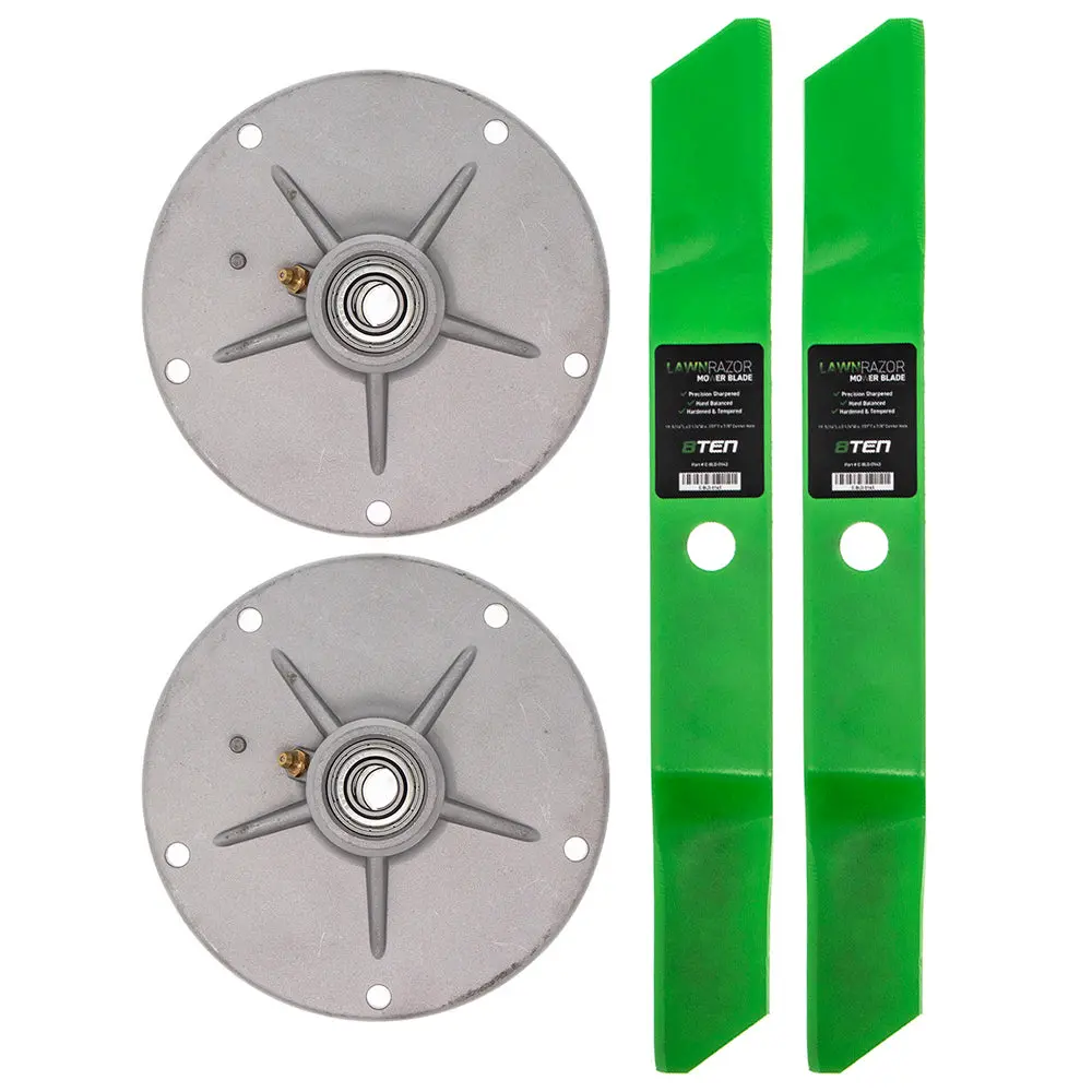 Spindle Low-Lift Sand Blade Kit For Mtd 38 Inch Deck 38702X7a 38702X8d Lawn 1