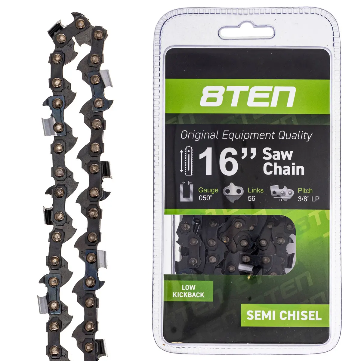 Chainsaw Bar & 2 Chains Kit 16 Inch For Husqvarna Mk1002925 1