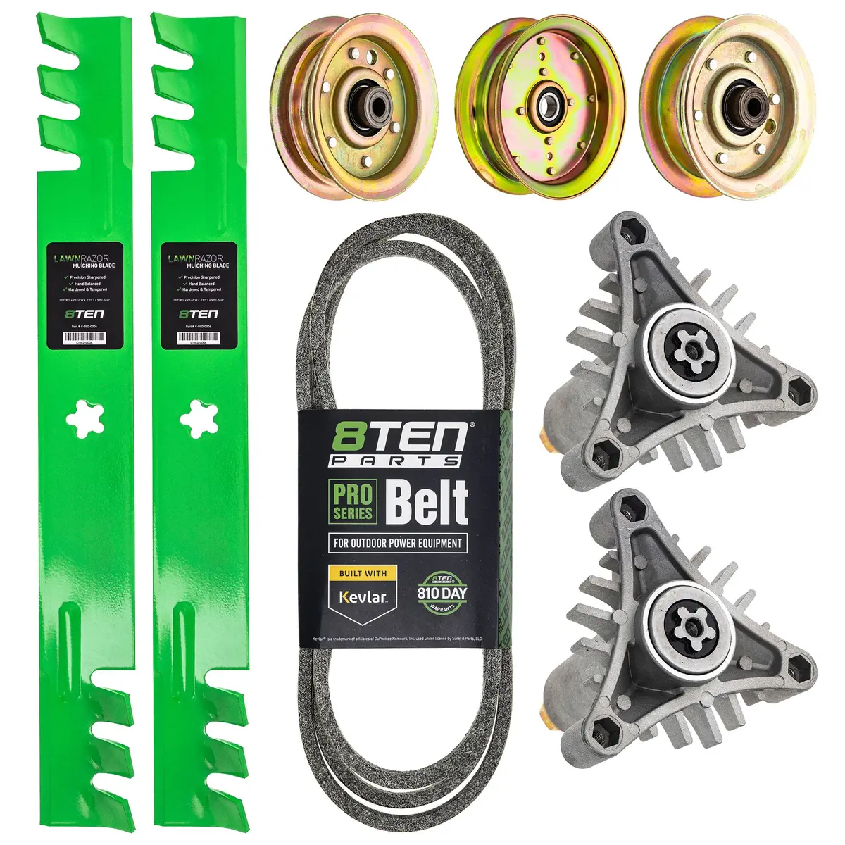 Mower Deck Rebuild Kit For Wizard Ayp Poulan Pro Mk1005182 1