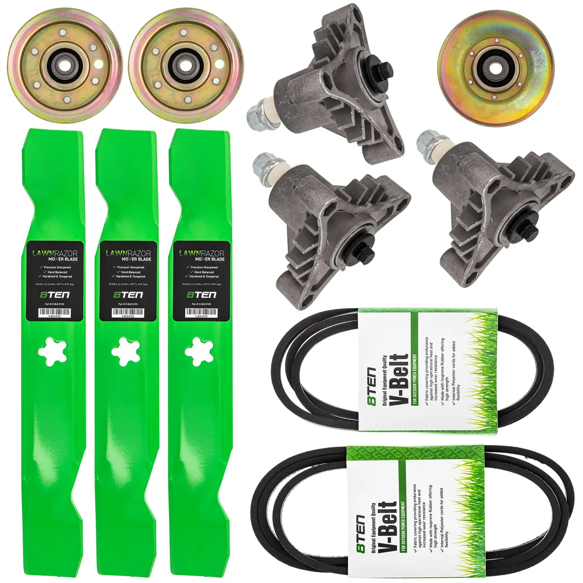 Mower Deck Rebuild Kit For Poulan Pro Poulan Mk1005472 1