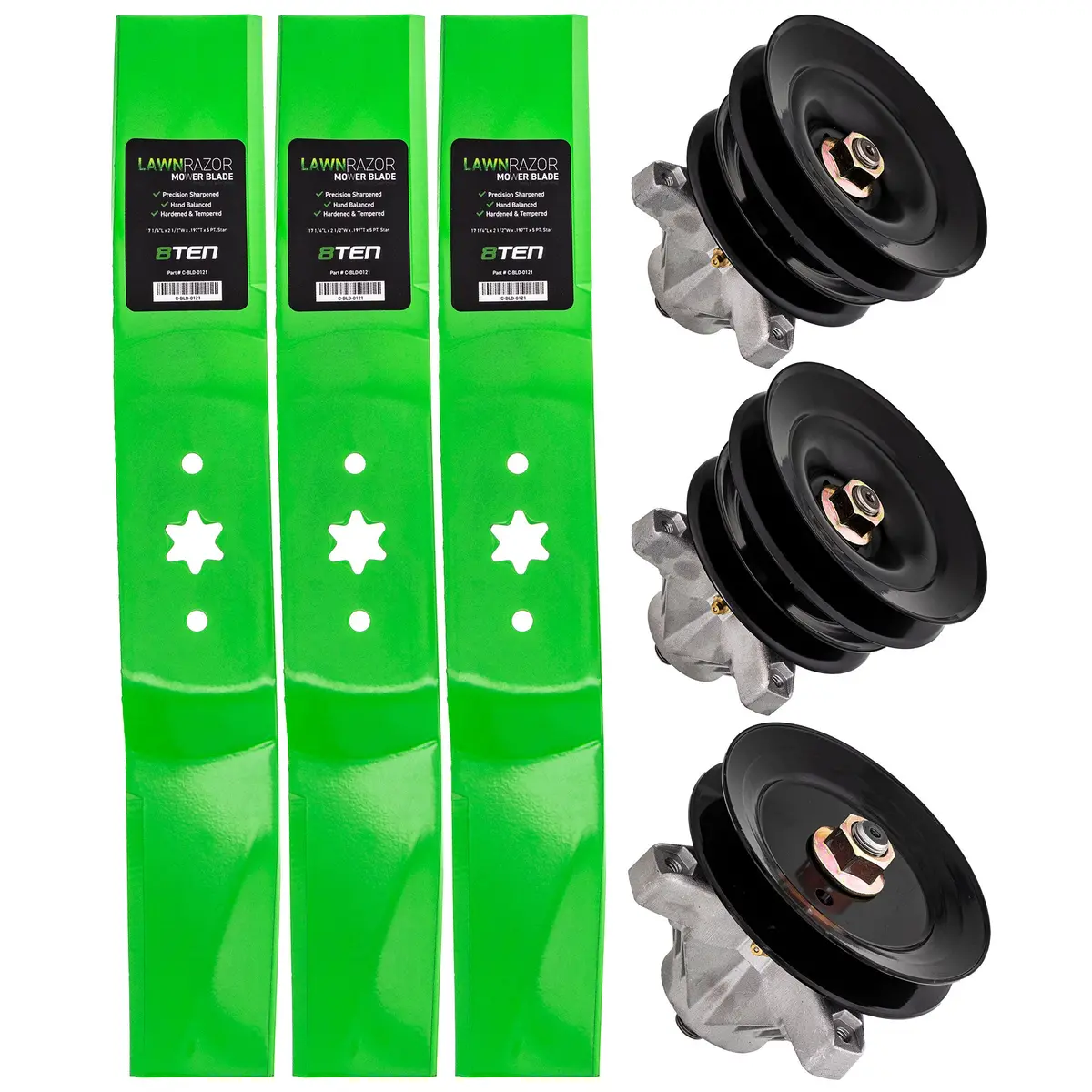 Mower Deck Rebuild Kit For Huskee Yard-Machines Yard-Man Mk1005483 1