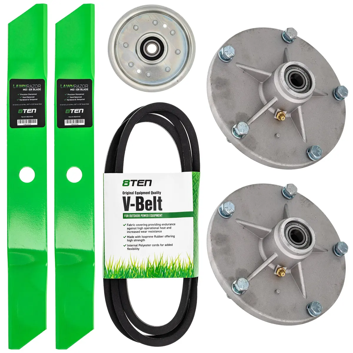 Deck Kit Blade Spindle Belt Idler For Ranch King Murray 38715X82a 38 Inch 1