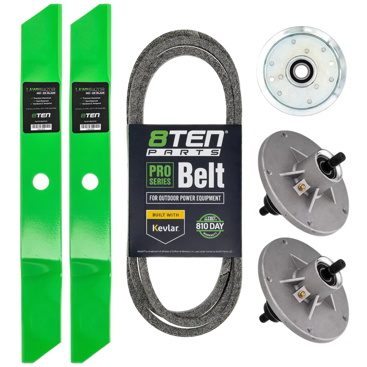 Deck Rebuild Kit Blade Spindle Belt Idler For Murray Scotts 405005X99b 40 Inch 1