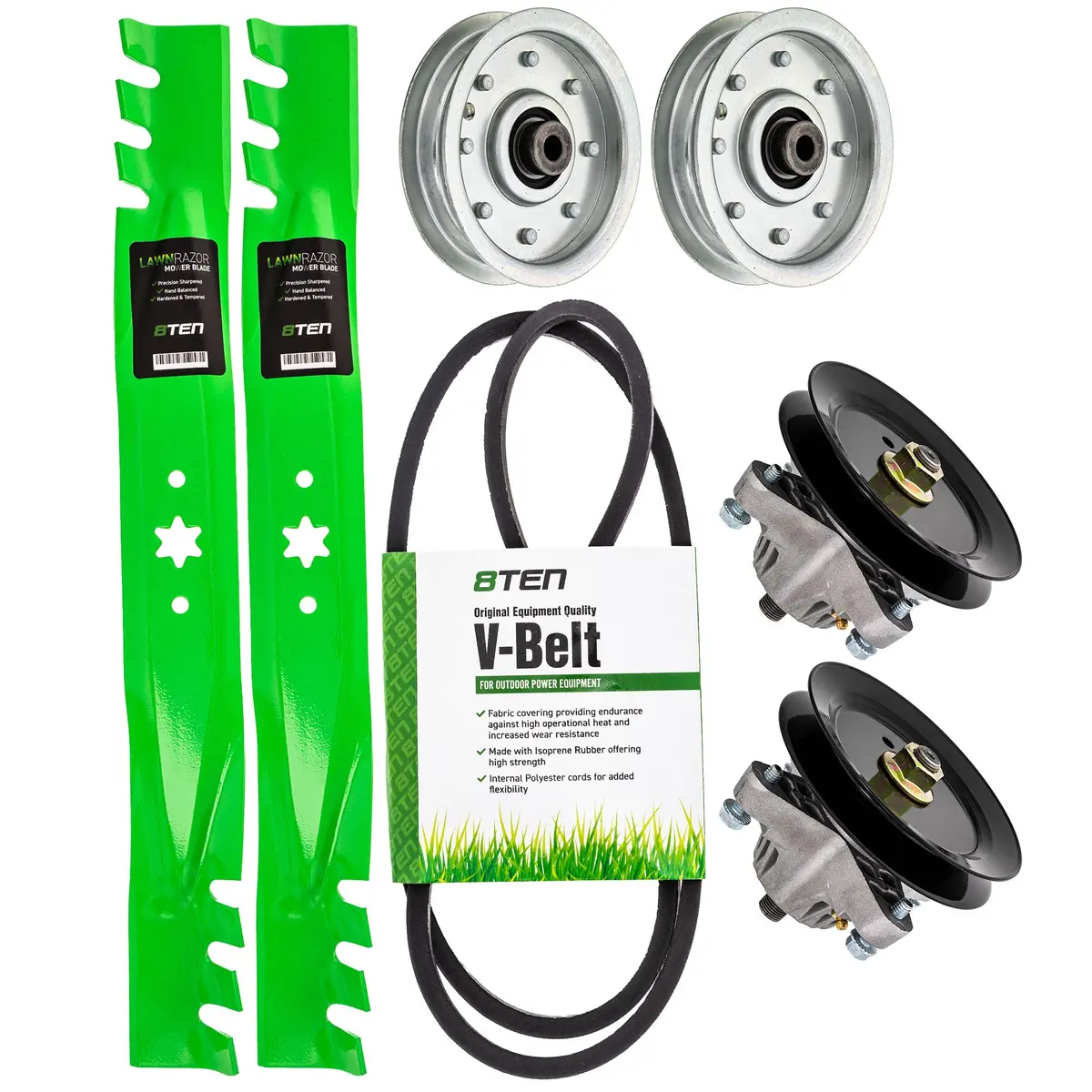 Mower Deck Rebuild Kit For Yard-Machines White Outdoor Troy-Bilt Mk1005554 1