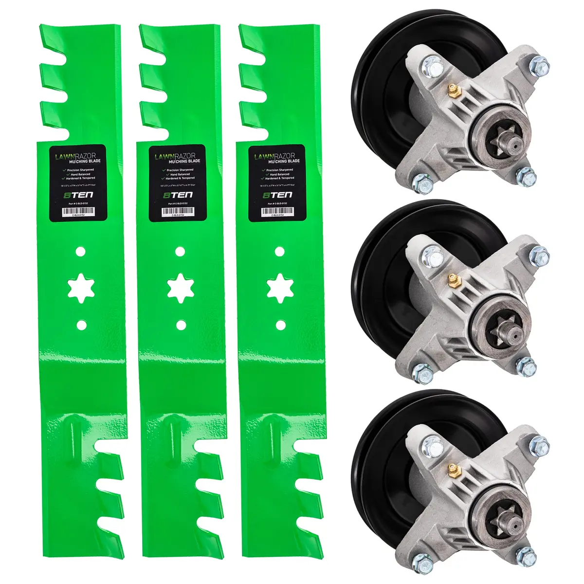 Mower Deck Rebuild Kit For Cub Cadet White Outdoor Huskee Mk1005616 1