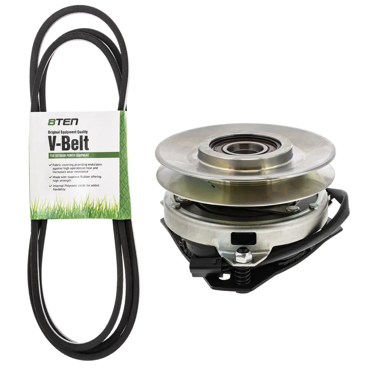 Electric Pto Clutch & Belt Kit For Cub Cadet Yard-Machines Yard-Man Mk1006345 1