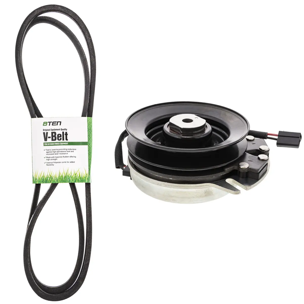 Electric Pto Clutch & Belt Kit For Cub Cadet Mk1006348 1