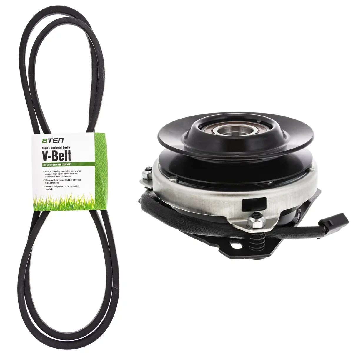 Electric Pto Clutch & Belt Kit For John Deere Mk1006370 1