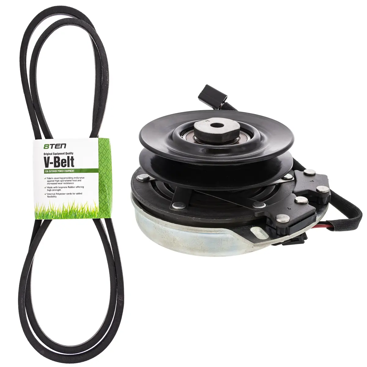 Electric Pto Clutch & Belt Kit For John Deere Mk1006372 1