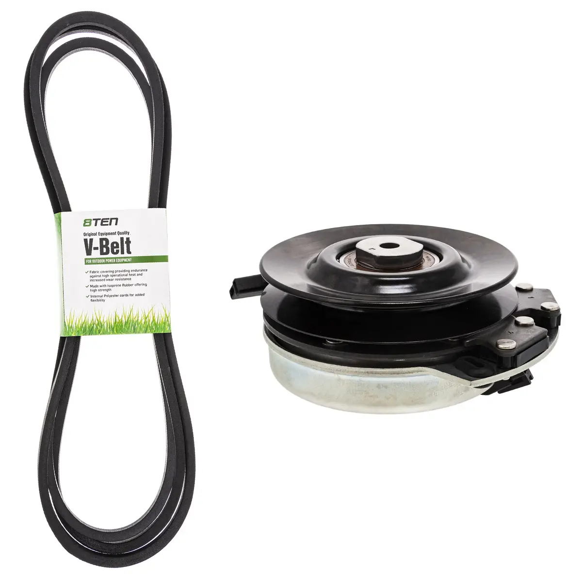 Electric Pto Clutch & Belt Kit For John Deere Mk1006402 1