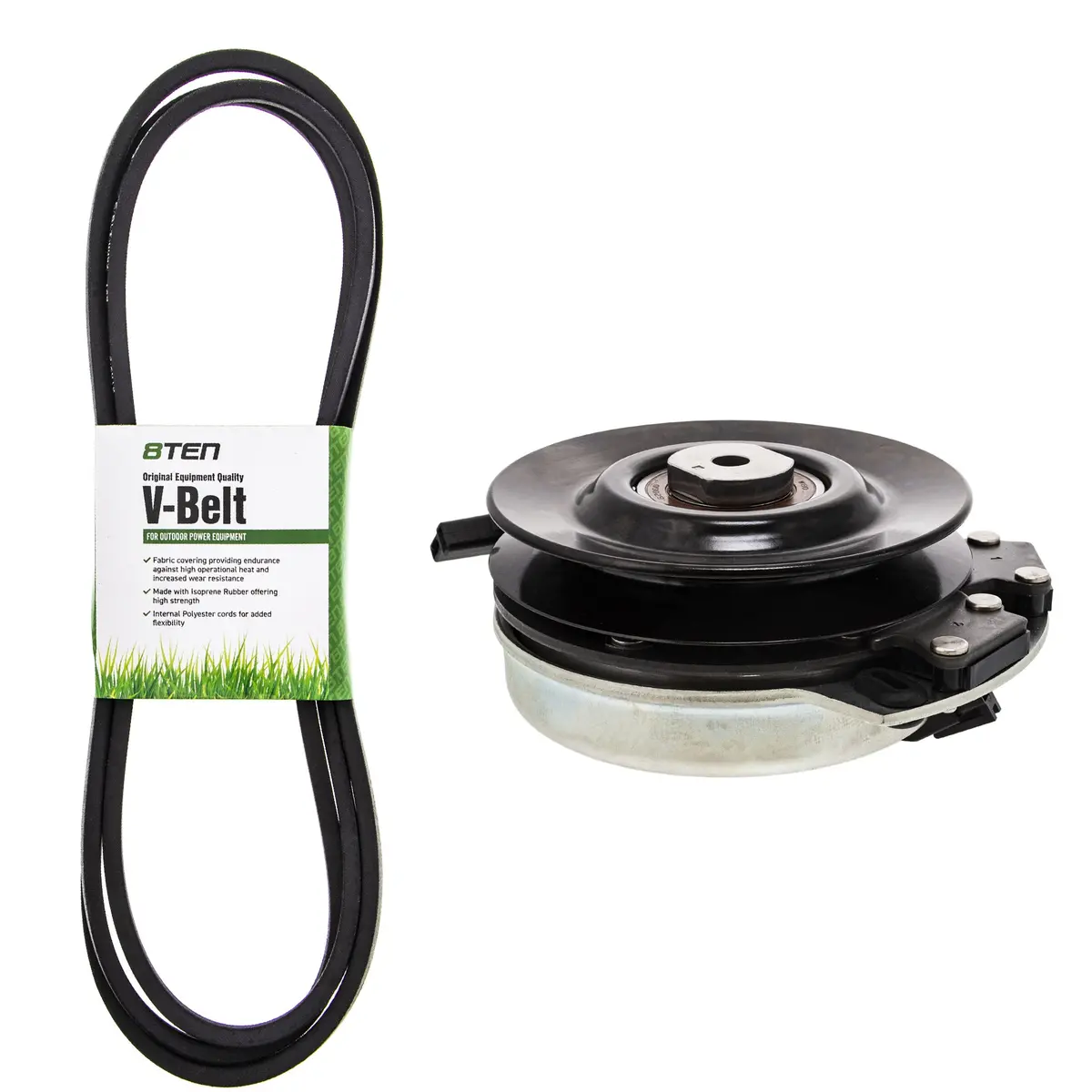 Electric Pto Clutch & Belt Kit For Scotts John Deere Mk1006403 1