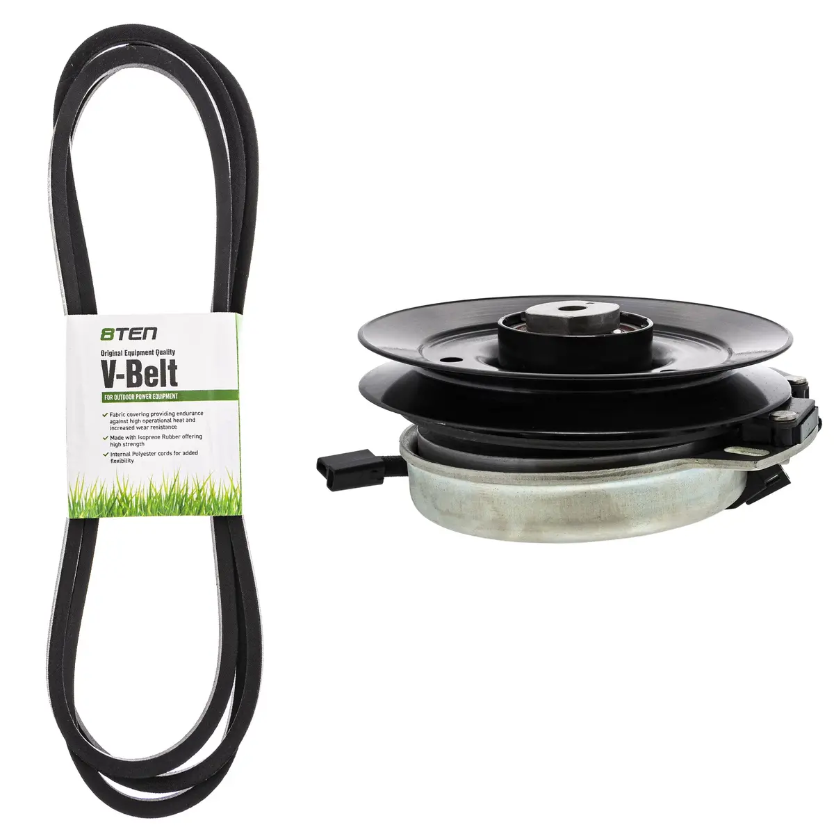 Electric Pto Clutch & Belt Kit For Toro Mk1006411 1