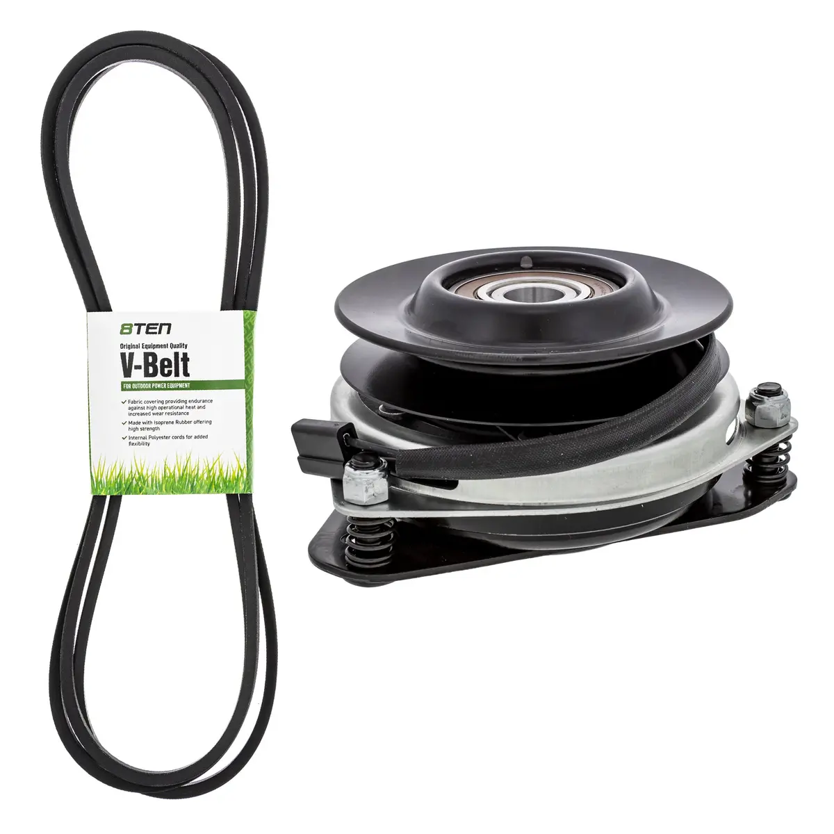 Electric Pto Clutch & Belt Kit For Murray Mk1006432 1