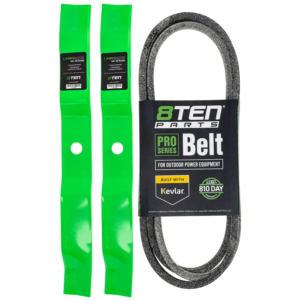 Mower Blades & Deck Belt Kit For Murray Mk1007807 1