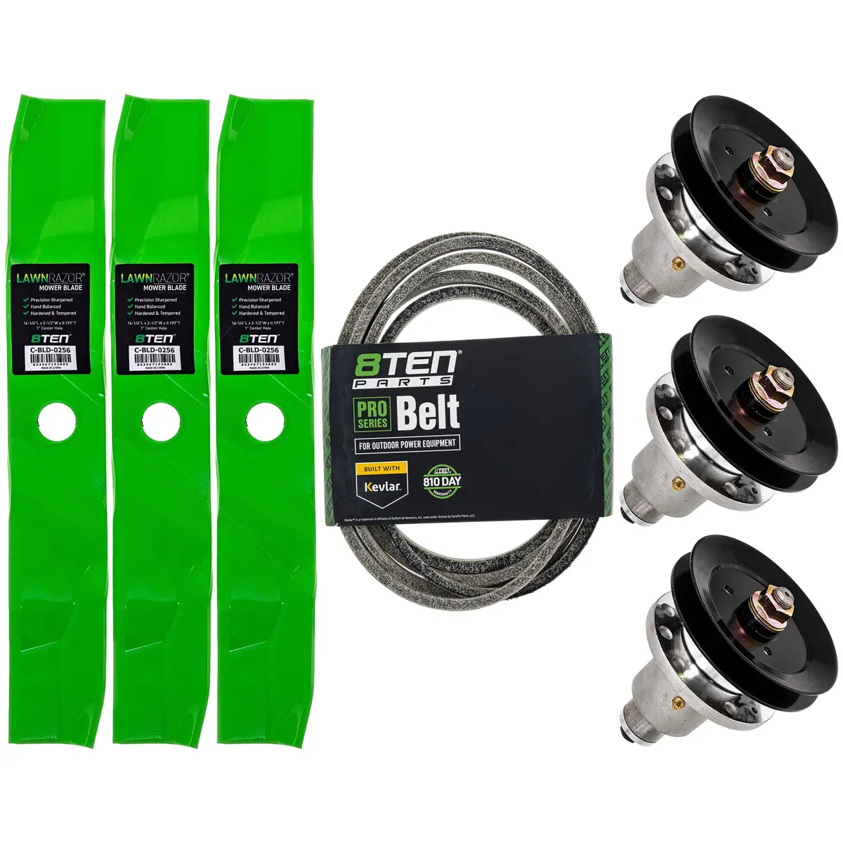 Blade Spindle Belt Deck Kit For Exmark Mk1009551 1