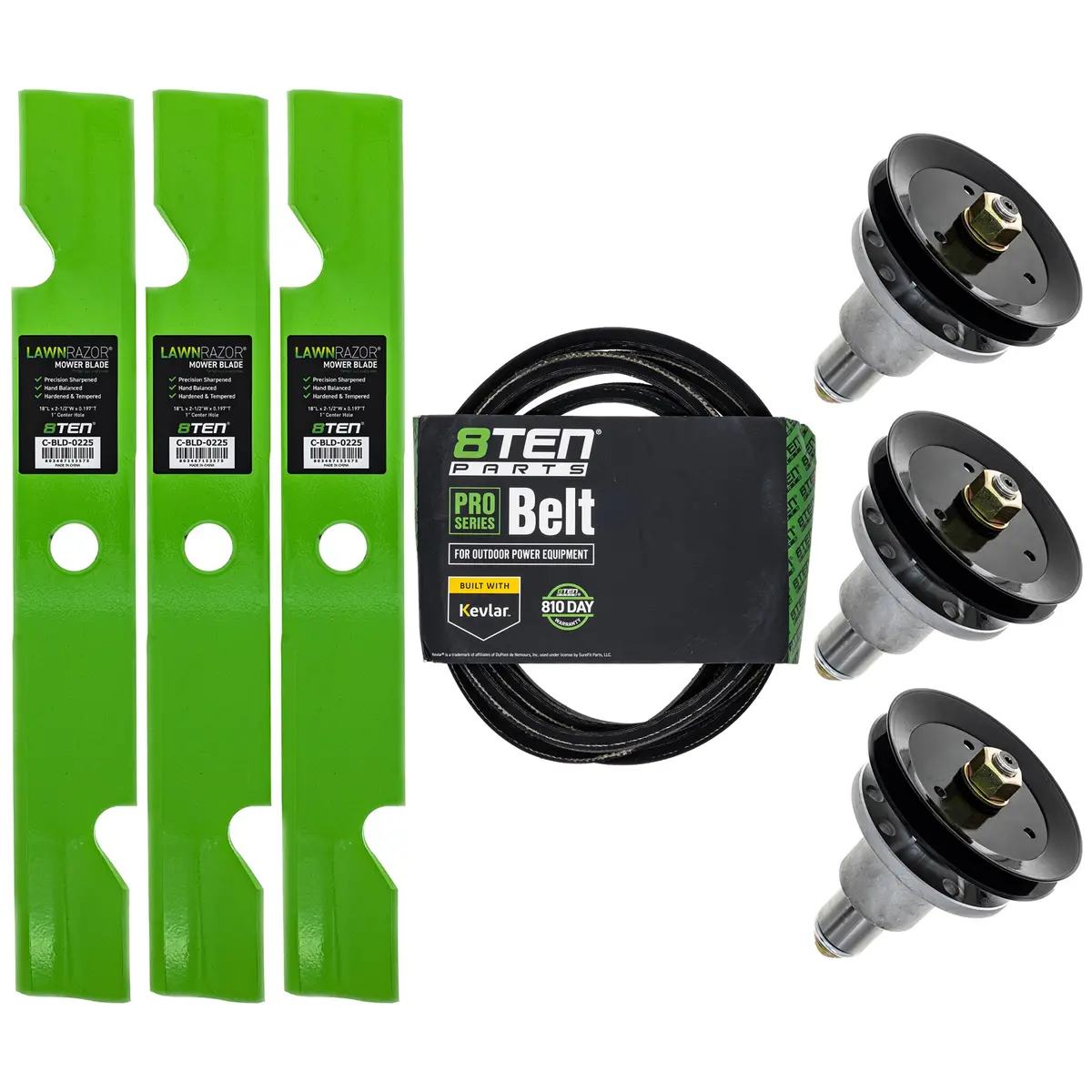 Blade Spindle Belt Deck Kit For Exmark Mk1009553 1