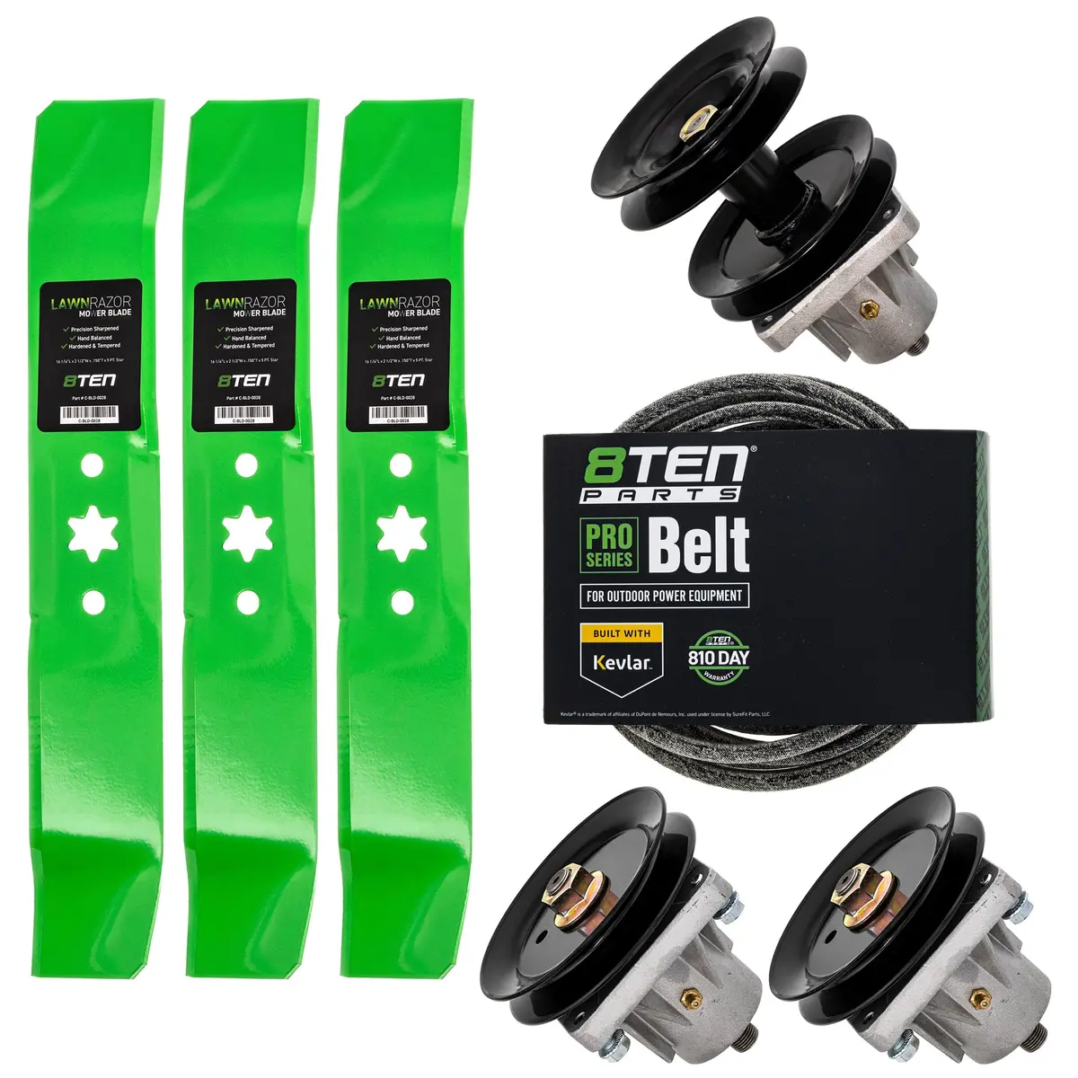 Blade Spindle Belt Deck Kit For Exmark Mk1009567 1