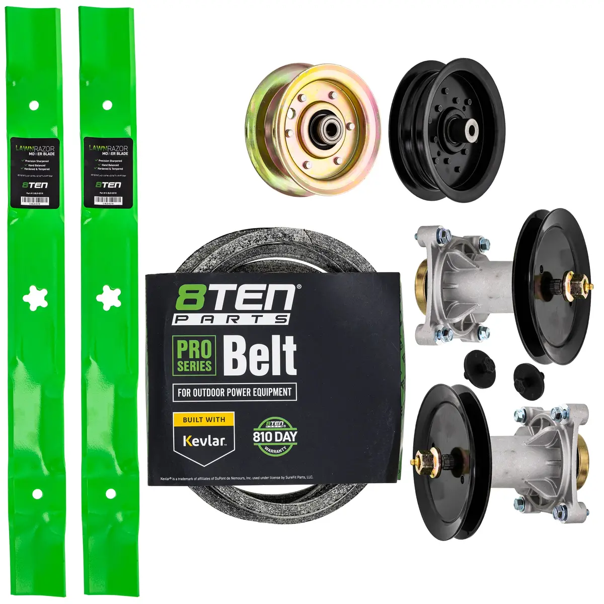 Blade Spindle Belt Idler Deck Kit For Husqvarna Poulan Pro Mk1009582 1