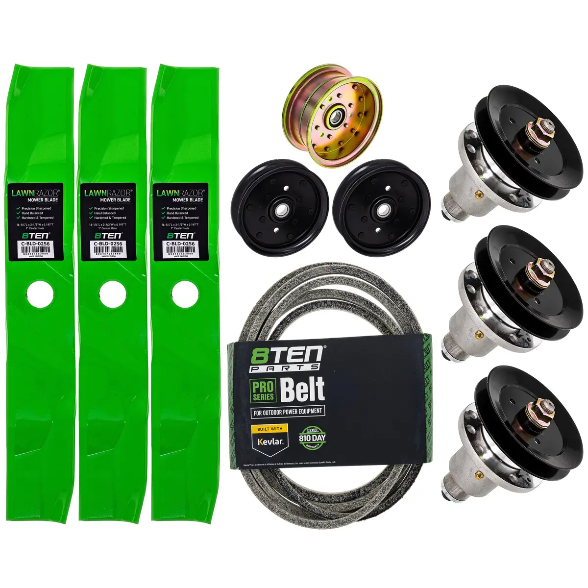 Blade Spindle Belt Idler Deck Kit For Exmark Mk1009584 1